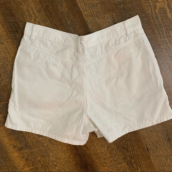 Vintage 80s 90s high waisted white jean shorts - Picture 7 of 7
